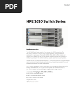 Hpe 2620 Switches Datasheet