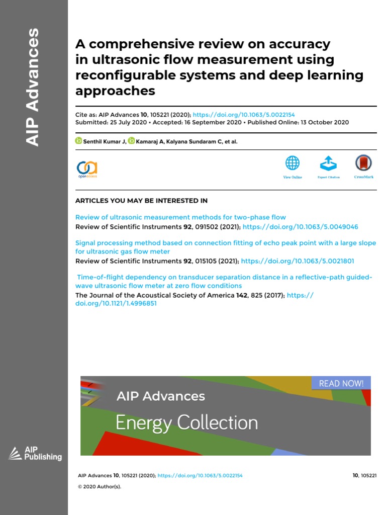 A Comprehensive Review On Accuracy in USM Using Reconfigurable Systems ...