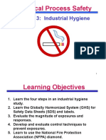Chemical Process Safety Chapter 3: Industrial Hygiene