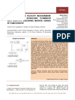 Asymmetric Flow Velocity Measurement...