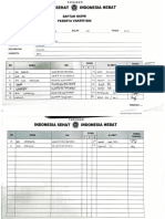 Daftar Sasaran