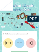 Electrical Circuit Symbols Powerpoint Quiz