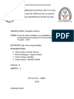 Estadistica Informe