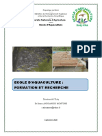 Webinaire Presentat Ion de LEcole DAquaculture Min