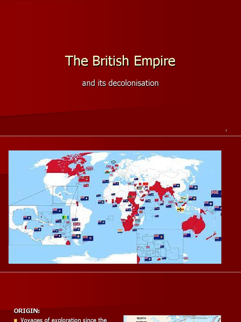 Decolonisation And The British Empire, 1775-1997 – CWPVCQ
