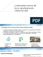 Aspectos relevantes norma de espacios y canalizaciones  