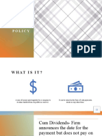 Dividend Policy Presentation