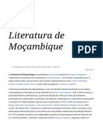 Literatura de Moçambique - Wikipédia, A Enciclopédia Livre