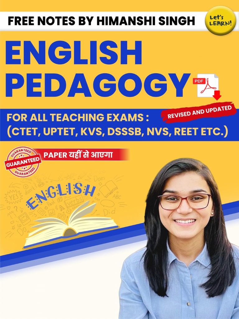 English Pedagogy Free Notes by Himanshi Singh | Download Free PDF ...