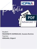 Portfolio Advanced 11 - Mozombite Susana