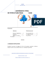 1 - Régler Les Différents Types de Têtes D'une Fraiseuse