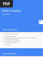 Shell Scripting 