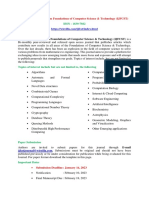 International Journal on Foundations of Computer Science & Technology (IJFCST)