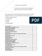 Scala de Evaluare A Nivelului de Stres