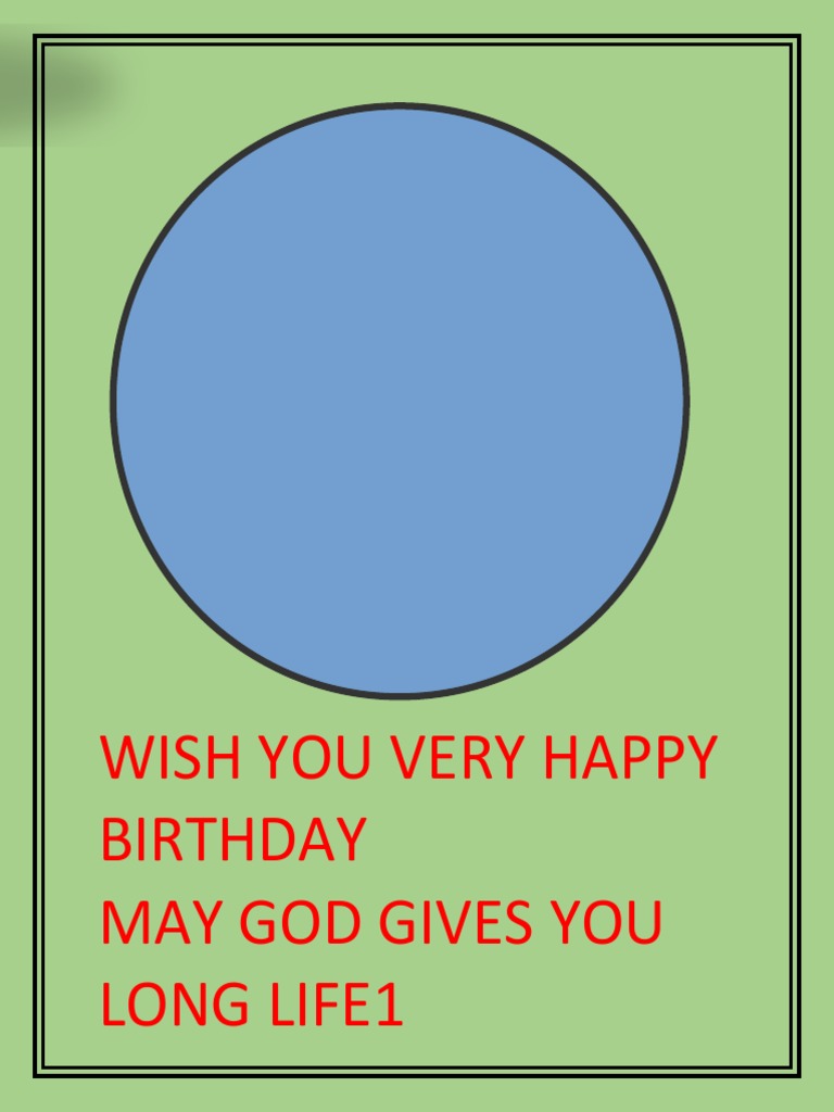 Birthday Card | PDF