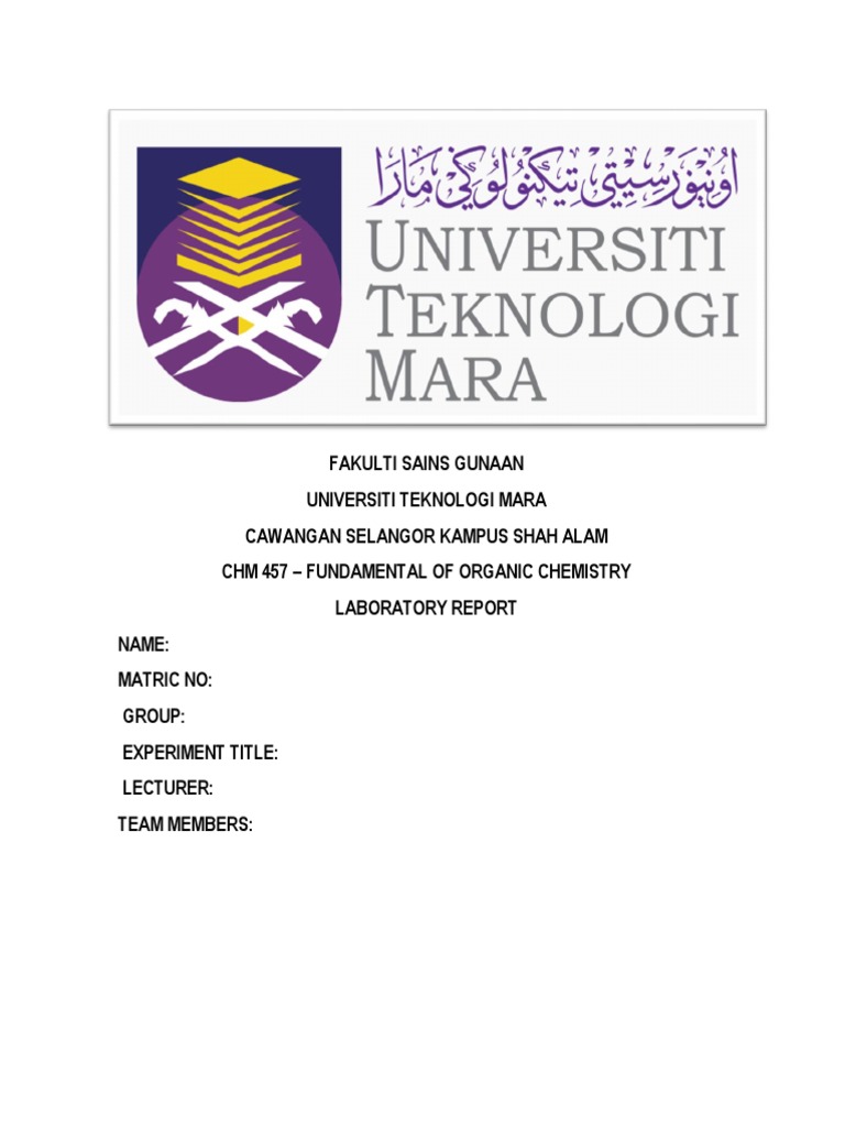 Front Page Lab Report | PDF