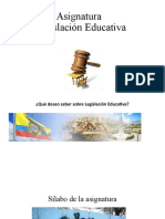 Legislación Educativa Unidad 1.1