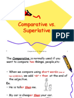 Presentacion Comparative Vs Superlative Adjetives