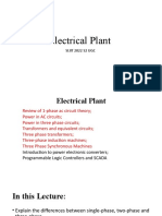 Electrical PLant - AC Theory 2022