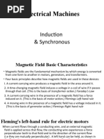 Electrical Machines Induction and Synchronous Machines