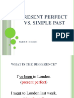 Present Perfect Vs Simple PastCLASS