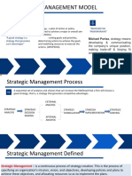 A Strategic Management Model