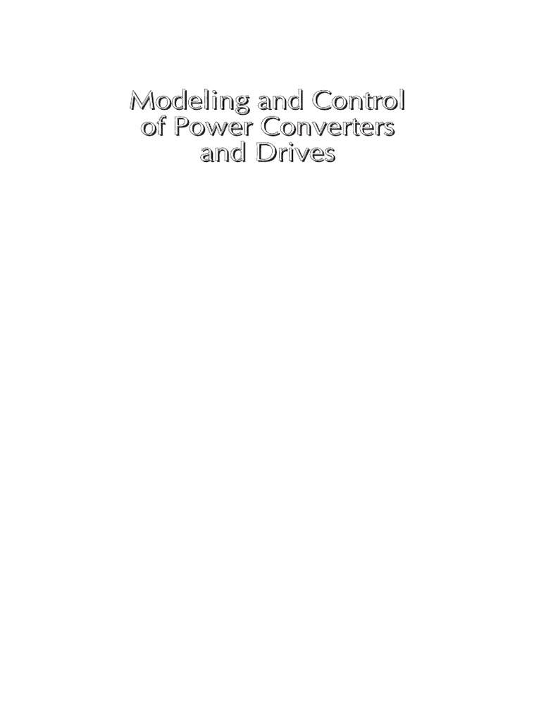 The Modeling and Simulation of Improved | PDF | Electrical Network ...
