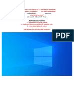 2 DO PROYECTO Partes de La VENTANA DE WINDOWS