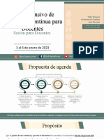 Taller Intensivo de Formación Docente