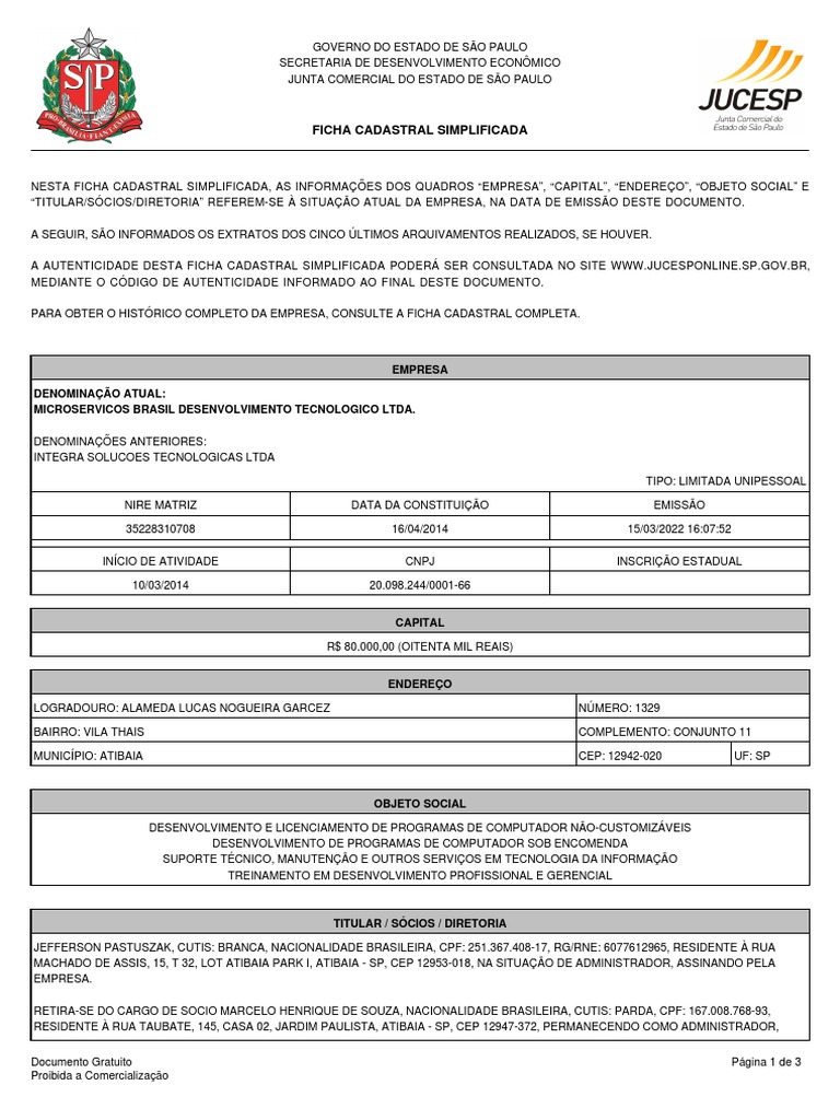 Doc 04 Jucesp INTEGRA PDF S o Paulo Brasil