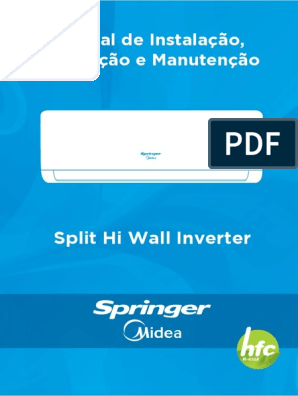 Inverter Springer Midea All Easy 12000 BTU/h Quente e Frio Ar Certo