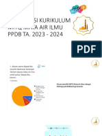 SOSIALISASI KURIKULUM MITQ MATA AIR ILMU PPDB TA. 2023 - 2024