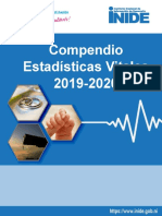 Compendio Estadistica Vitales 19 20