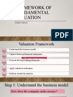 Valuation Framework