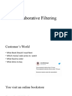 Collaborative Filtering Explained