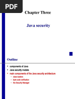 Chapter Three Java - Security