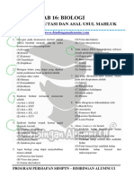 Bab 16 - Mutasi Dan Asal Usul Makhluk Hidup - Bimbingan Alumni Ui