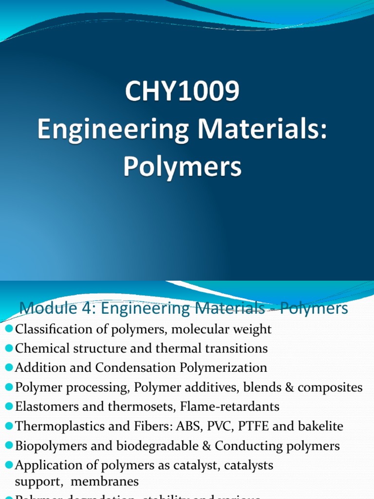Homochain and Heterochain Polymers | PDF | Polymers | Copolymer