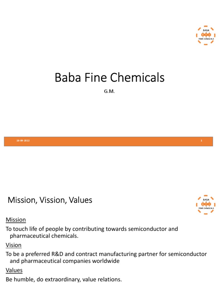 Bfc Presentation Pdf Fine Chemical Chemical Substances