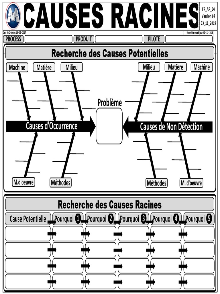 Analyse des Causes d'Occurrence | PDF