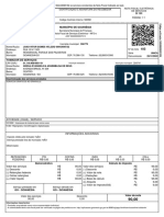 Nota fiscal de serviços gráficos