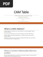 CAM Table