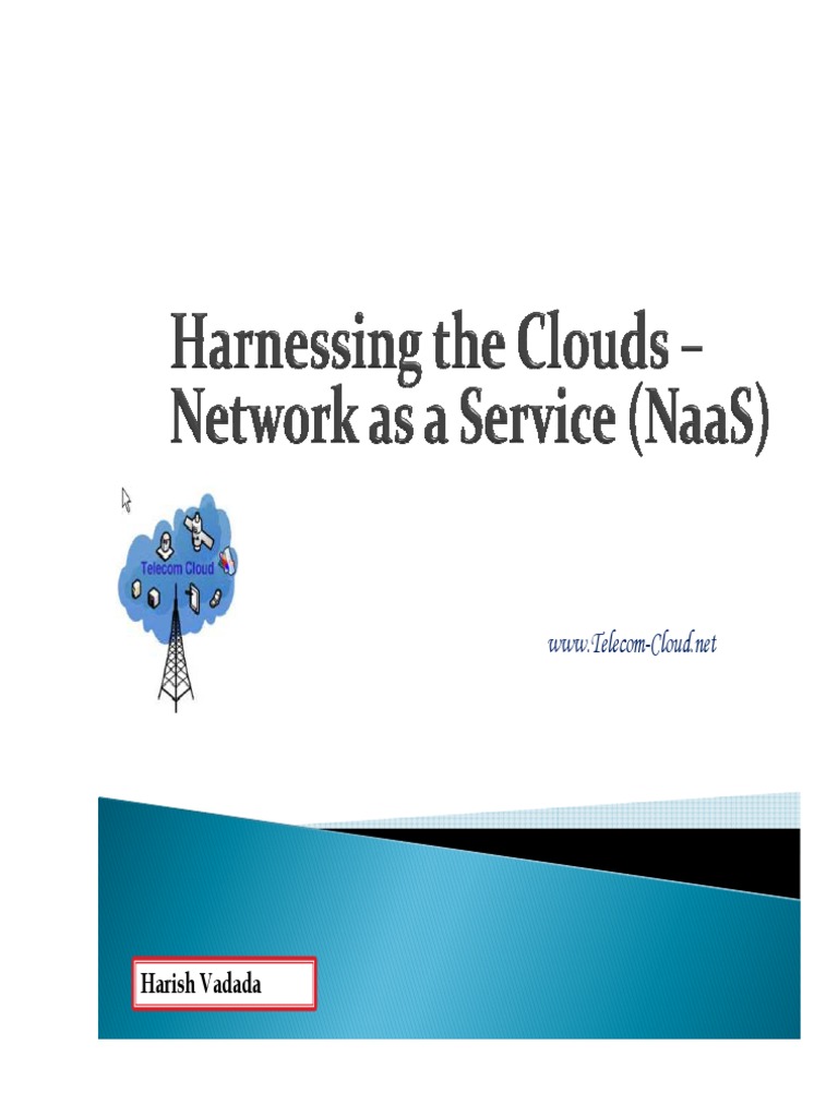 Telecom Future: Service Over Access | PDF | Software As A Service ...