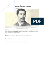 Biografía de Rafael Álvarez Ovalle