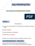 Developing A Marketing Plan PY2022