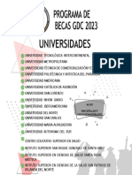 Universidades y Carreras 2023