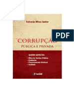 Corrupção Pública e Privada - Quatro Aspectos