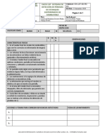 Check List - Sistemas de Detección