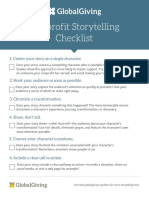 Storytelling Checklist
