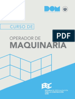 Curso de Operador de Maquinaria - DIGITAL